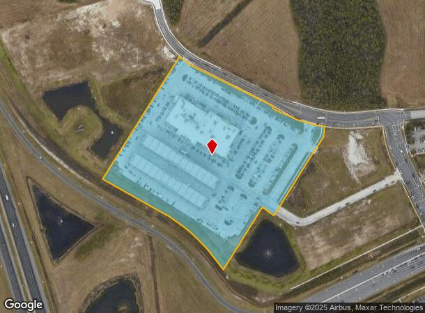  2330 N Gateway Dr, Daytona Beach, FL Parcel Map