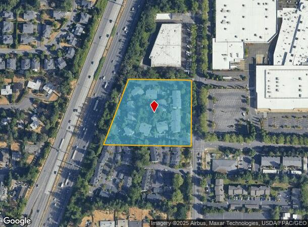  4117 124Th Ave Se, Bellevue, WA Parcel Map