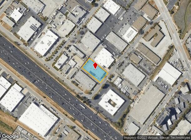  890 Mahler Rd, Burlingame, CA Parcel Map