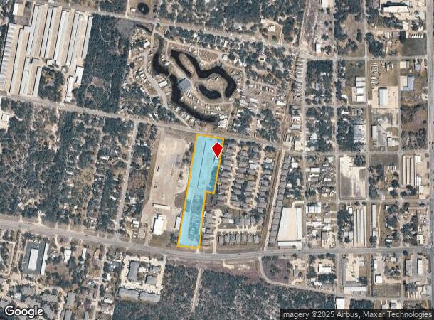 1314 Chaparral St, Fulton, TX Parcel Map