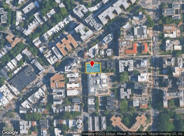  2551 17Th St Nw, Washington, DC Parcel Map