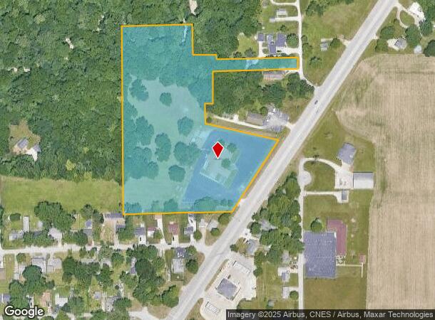 3024 Old State Road 25 N, Lafayette, IN Parcel Map