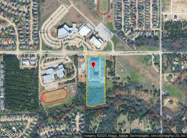 1240 E Pleasant Run Rd, Cedar Hill, TX Parcel Map