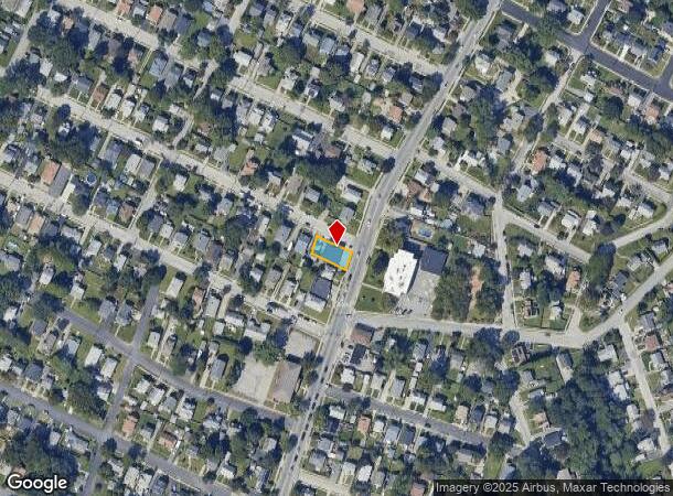  719 Pontiac Ave, Cranston, RI Parcel Map
