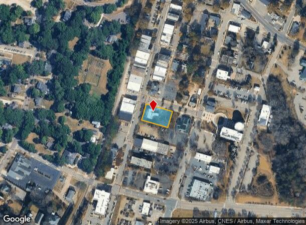  301 S White St, Wake Forest, NC Parcel Map