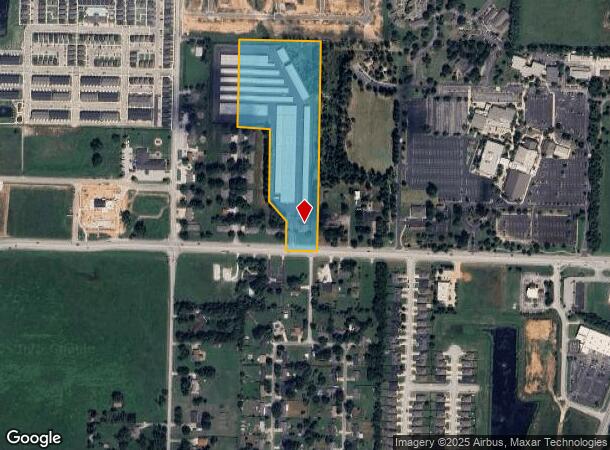 1441 W Pleasant Grove Rd, Rogers, AR Parcel Map