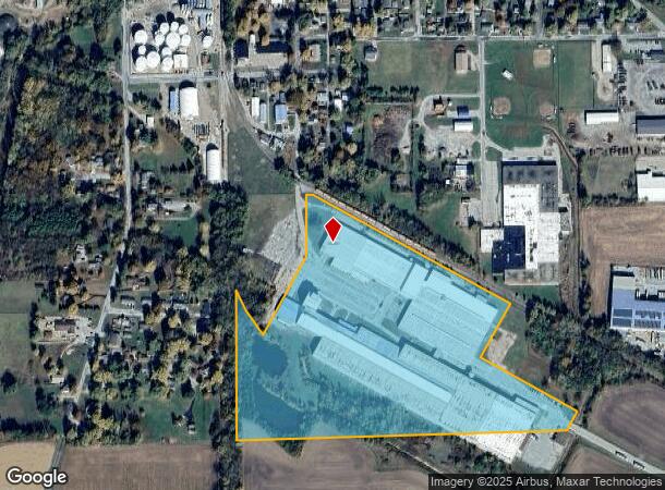 1000 S Sherman St, Clinton, IL Parcel Map