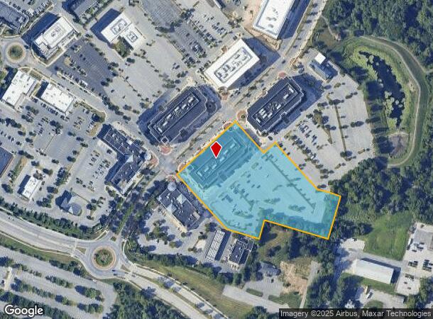  8171 Maple Lawn Blvd, Fulton, MD Parcel Map