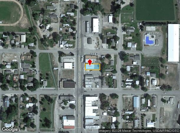  113 N Main St, Bridger, MT Parcel Map