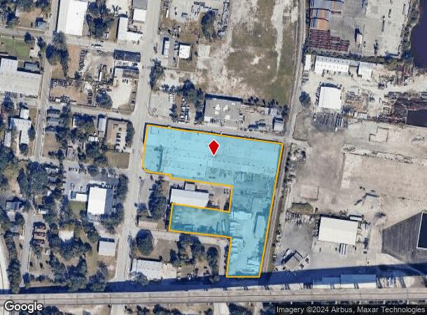  601 Bryan St, Jacksonville, FL Parcel Map