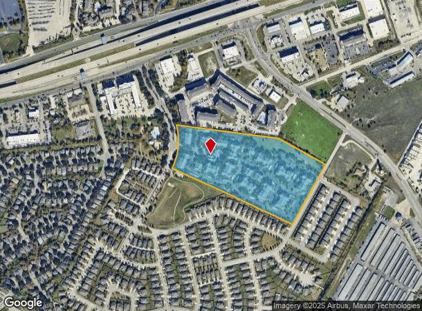1801 Warner Ranch Rd, Round Rock, TX Parcel Map