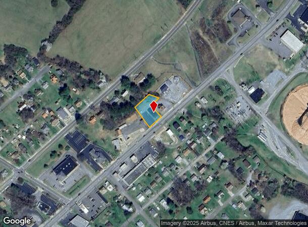  1208 Main St, Altavista, VA Parcel Map