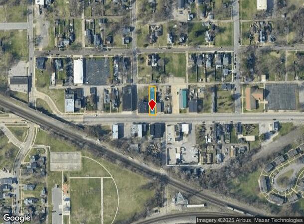  1137 W Western Ave, South Bend, IN Parcel Map