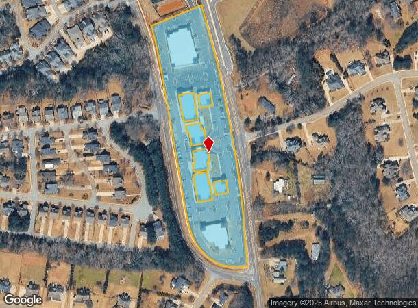  2421 Malcom Bridge Rd, Bogart, GA Parcel Map