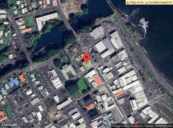  64 Keawe St, Hilo, HI Parcel Map