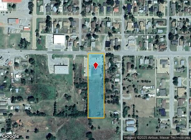 212 E 4Th St, Carnegie, OK Parcel Map