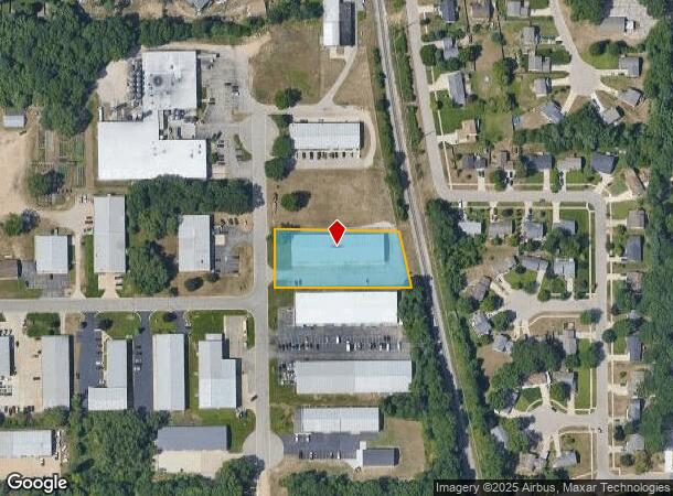657 Commerce Ct, Holland, MI Parcel Map
