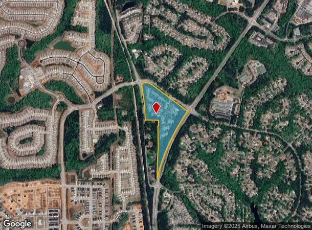  100 Hyacinth Ln, Peachtree City, GA Parcel Map