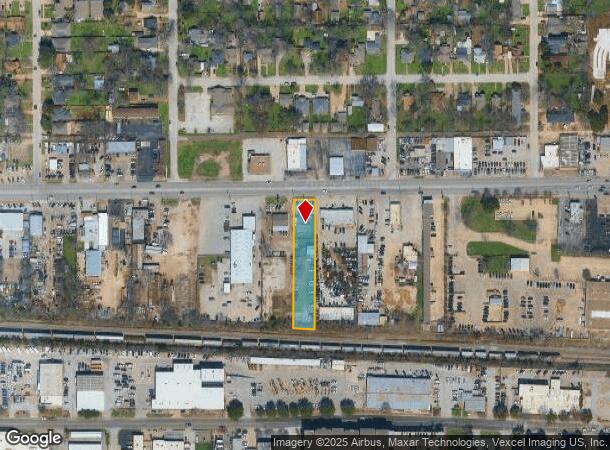 922 W Division St, Arlington, TX Parcel Map