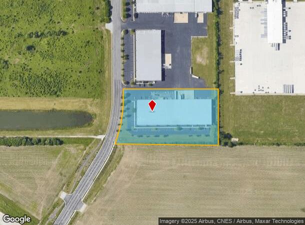  2813 Park East Blvd, Lafayette, IN Parcel Map