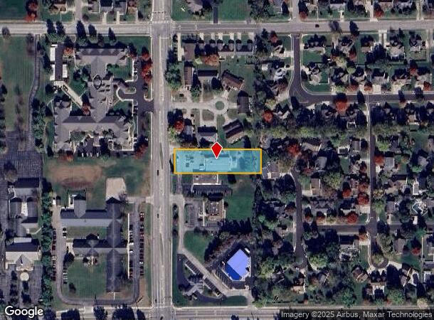 3625 Central Ave, Columbus, IN Parcel Map