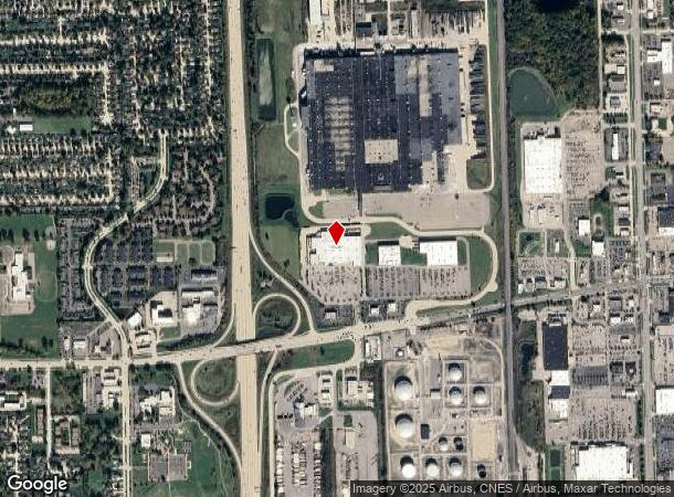 21000 West Rd, Woodhaven, MI Parcel Map
