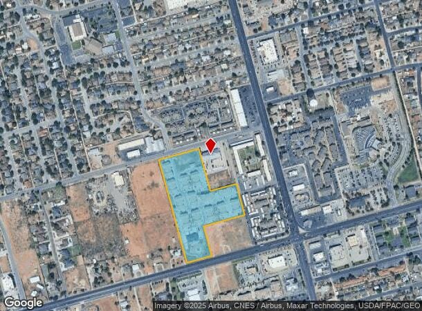 4501 Sinclair Ave, Midland, TX Parcel Map