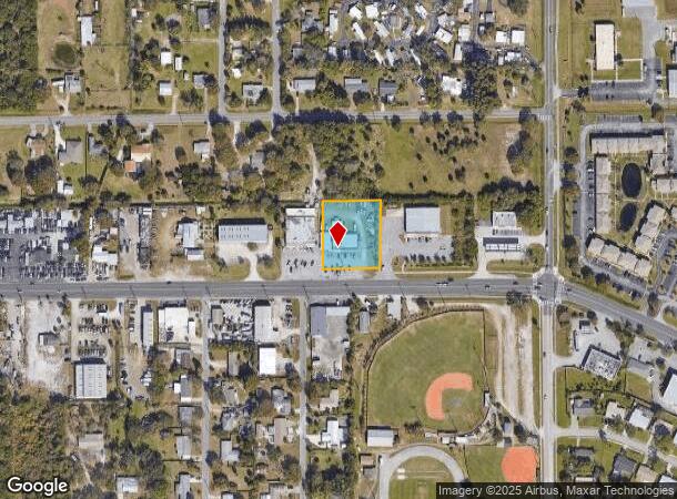  1704 Aurora Rd, Melbourne, FL Parcel Map