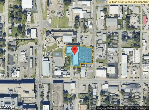  828 S Wheeling Ave, Tulsa, OK Parcel Map