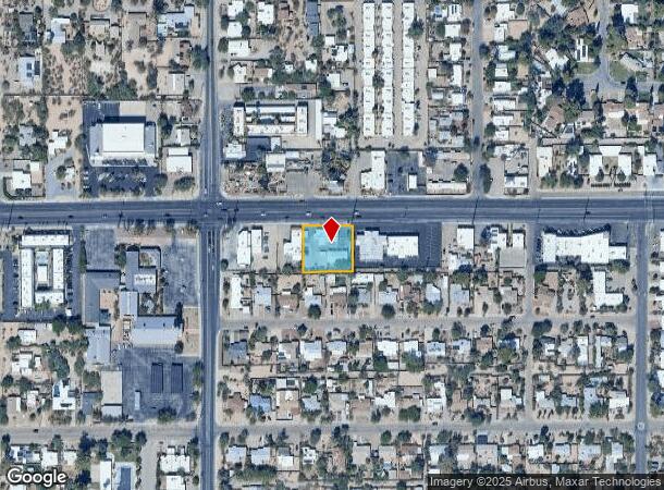  2530 E Fort Lowell Rd, Tucson, AZ Parcel Map