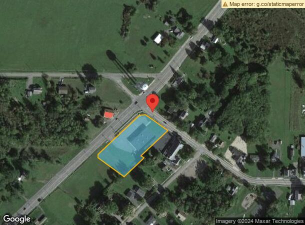  10607 Erie Rd, Farnham, NY Parcel Map