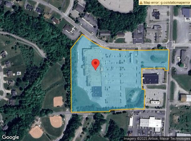  640 Kelly Blvd, Slippery Rock, PA Parcel Map