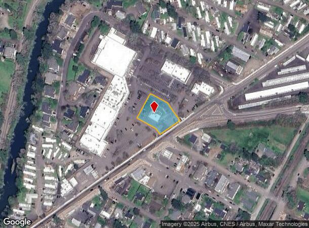  1241 N Pacific Hwy, Cottage Grove, OR Parcel Map