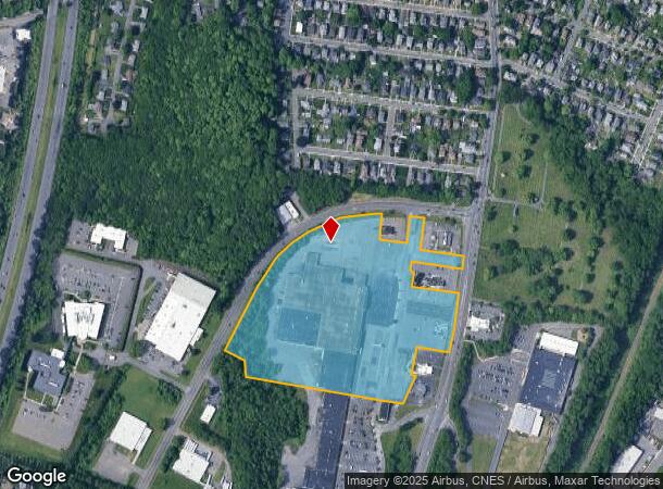 2201 Northampton St, Holyoke, MA Parcel Map