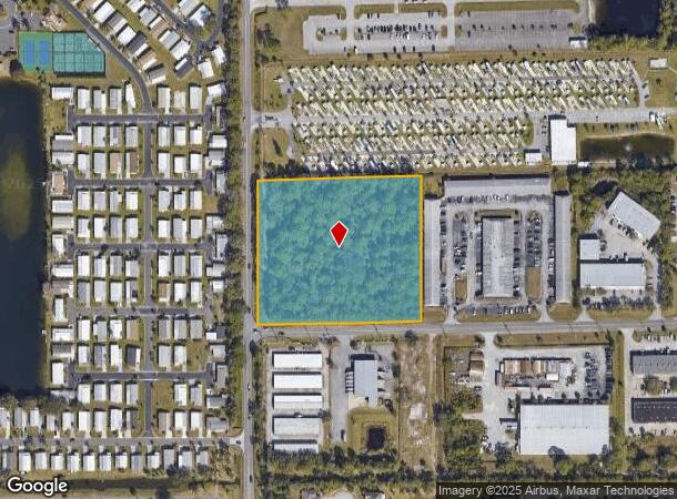  1909 Unknown Rd, Melbourne, FL Parcel Map