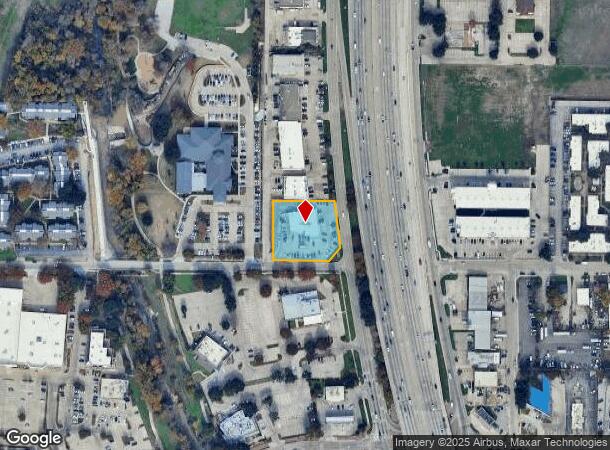  1601 N Central Expy, Plano, TX Parcel Map