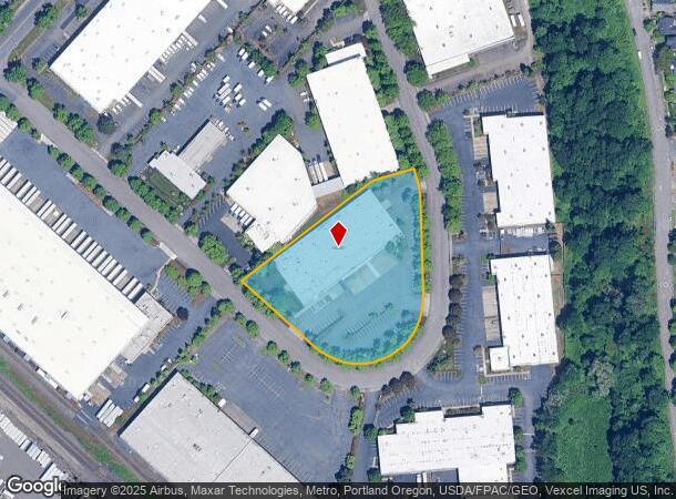  6121 N Cutter Cir, Portland, OR Parcel Map