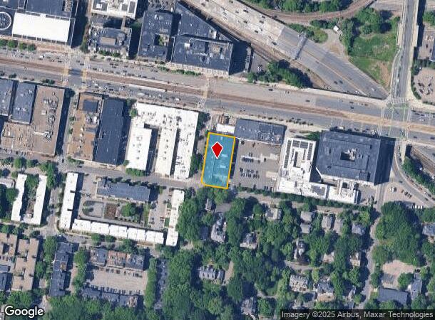  163 Amory St, Brookline, MA Parcel Map