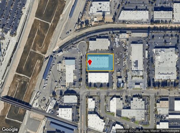  955 N Eckhoff St, Orange, CA Parcel Map