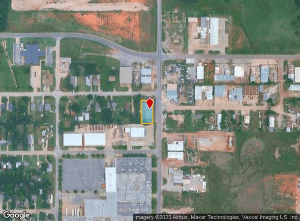  2705 S High Ave, Oklahoma City, OK Parcel Map