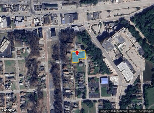  1318 Arch St, Mckeesport, PA Parcel Map