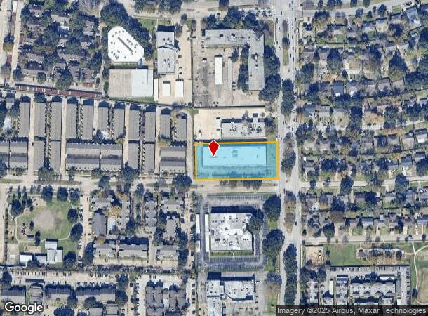3500 S Gessner Rd, Houston, TX Parcel Map