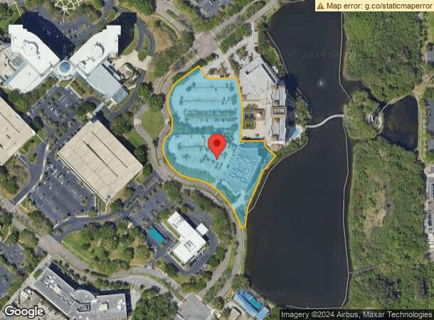  970 Lake Carillon Dr, Saint Petersburg, FL Parcel Map