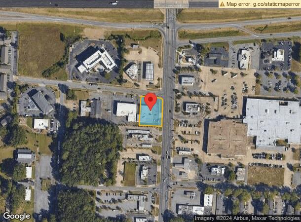  8014 Geyer Springs Rd, Little Rock, AR Parcel Map