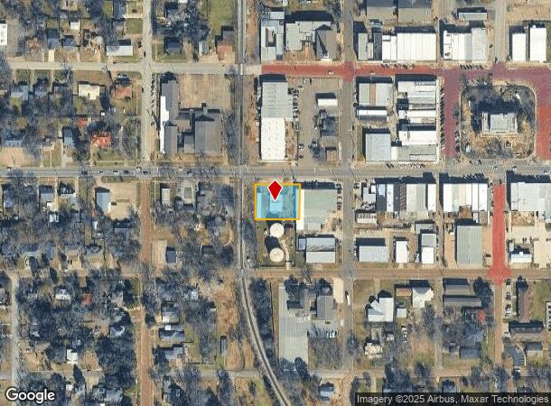  315 W Tyler St, Gilmer, TX Parcel Map