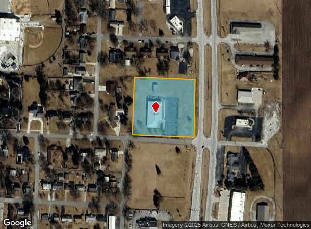 612 E Dunlap St, Kentland, IN Parcel Map