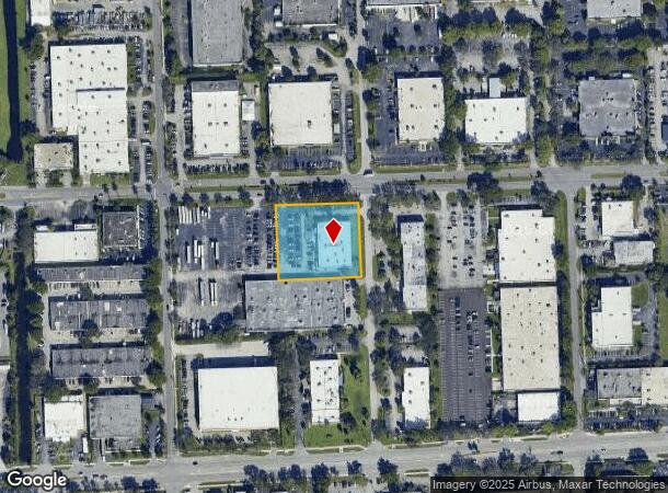  2900 Gateway Dr, Pompano Beach, FL Parcel Map