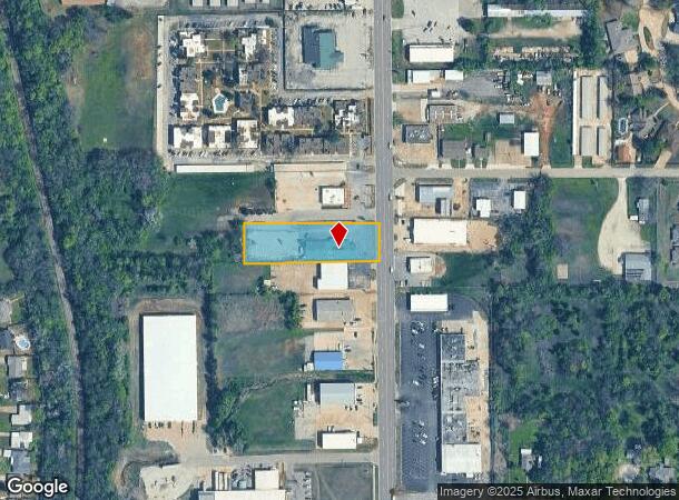  1710 N Harrison St, Shawnee, OK Parcel Map