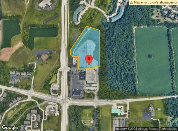  821 Meadowbrook Rd, Waukesha, WI Parcel Map