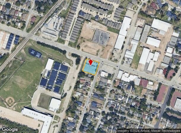  5420 Lawndale St, Houston, TX Parcel Map